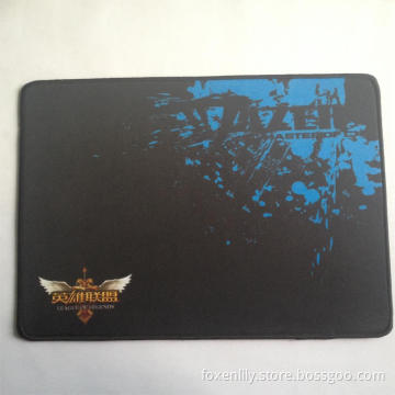 Edge Locked Mouse Pad for Game Play Mats